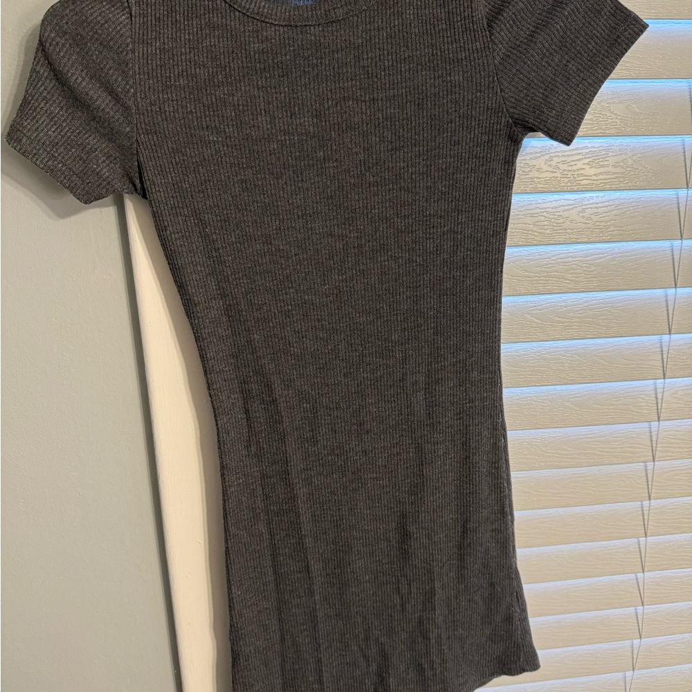 Brandy Melville Charcoal tshirt dress - Picture 1 of 3